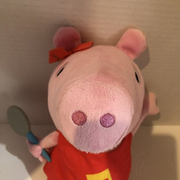 Hasbro Peppa Pig Oink Along Peppa Singing Plush 11 inch Doll Stuffed Toy WORKS - Picture 4 of 12